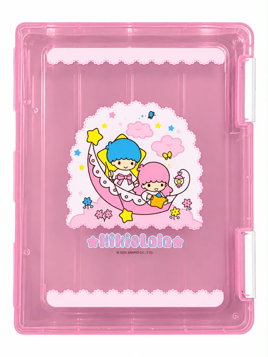 Pink Little Twin Stars Japanese Sanrio A4 Document Storage Case