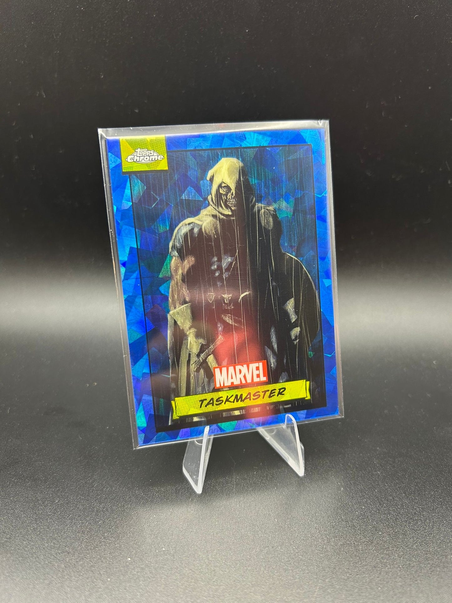 2024 Topps Chrome Marvel Taskmaster Sapphire Base