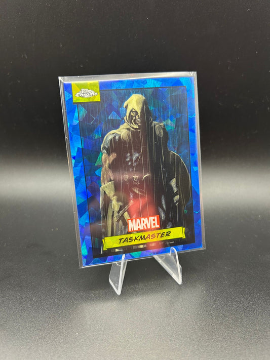 2024 Topps Chrome Marvel Taskmaster Sapphire Base