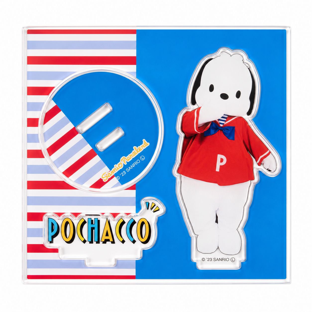 Pochacco Puroland Acrylic Display Stand Japanese Sanrio