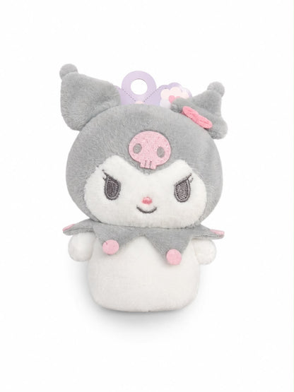 Grey Kuromi Japanese Sanrio Plush Finger Puppet/Pen Topper