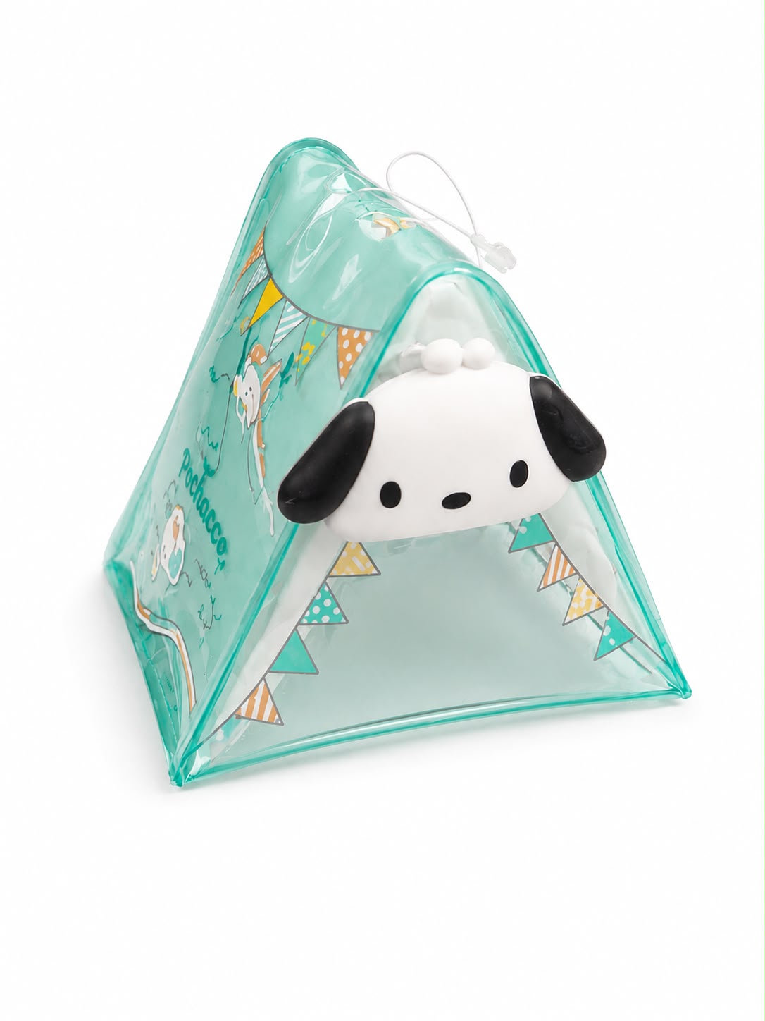 Pochacco PVC Tent Japanese Sanrio Keychain