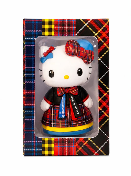 Hello Kitty Tartan Japanese Sanrio Boxed Mini Figure