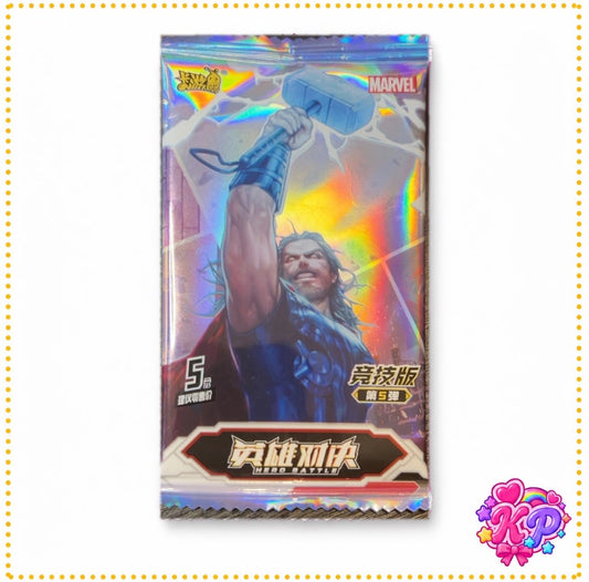 Kayou Marvel Hero Battle Collectible Card Booster Pack