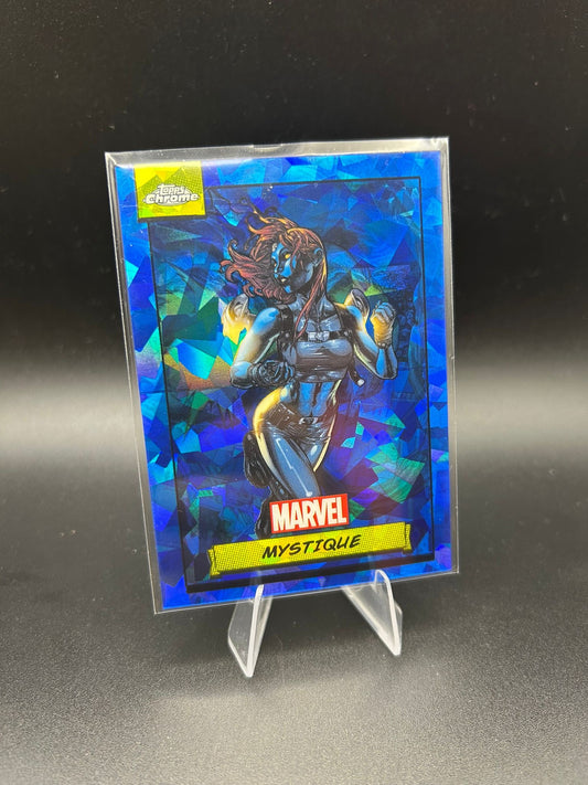 2024 Topps Chrome Marvel Mystique Sapphire Base