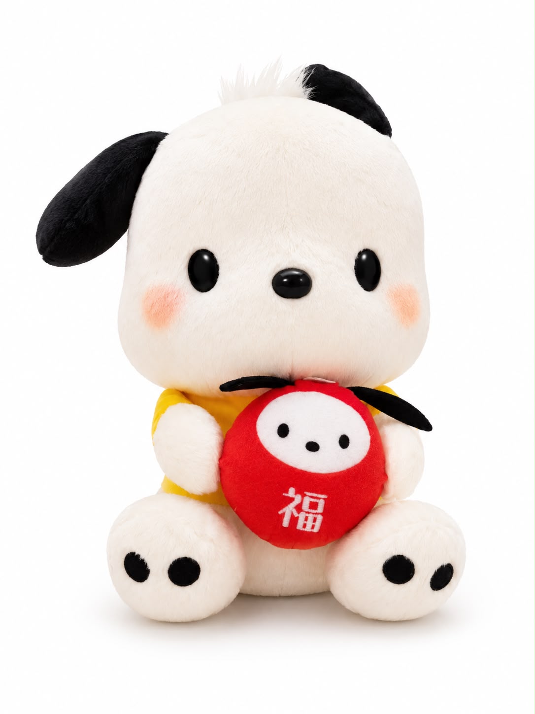 Pochacco Red Fortune Japanese Sanrio Plush