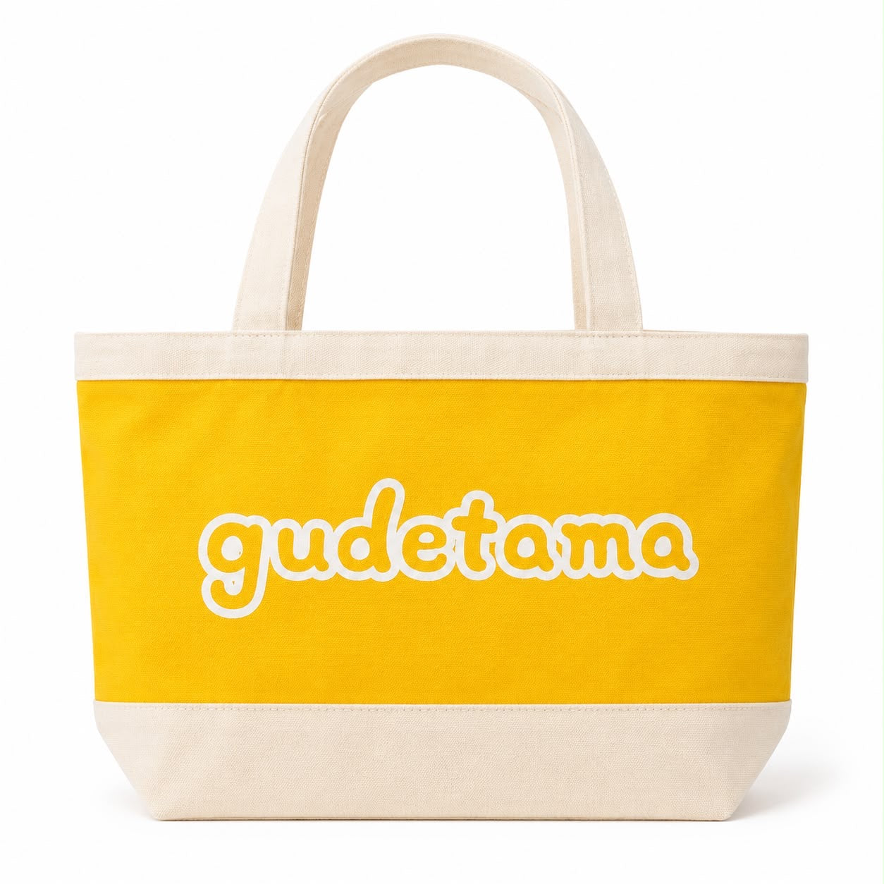 Gudetama Lazy Egg Canvas Japanese Sanrio Shoulder Bag (Small Mark)