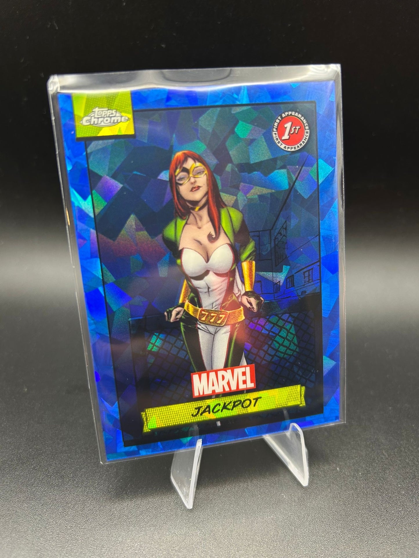 2024 Topps Chrome Marvel Jackpot Sapphire Base