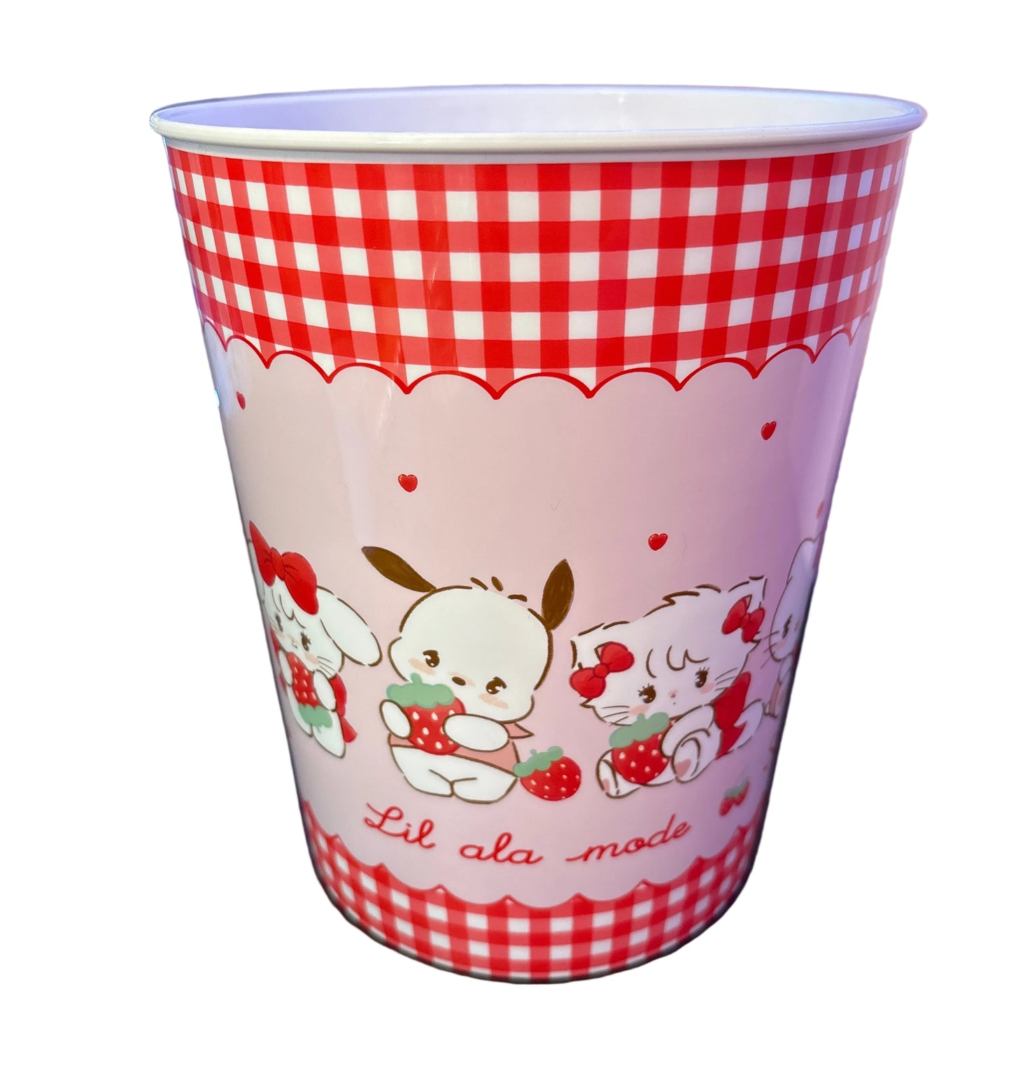 Sanrio x Mikko Strawberry Mini Office Bin Japanese Sanrio
