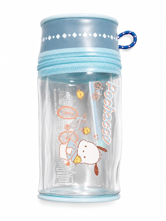 Pochacco Cylinder PVC Japanese Sanrio Pencil Case