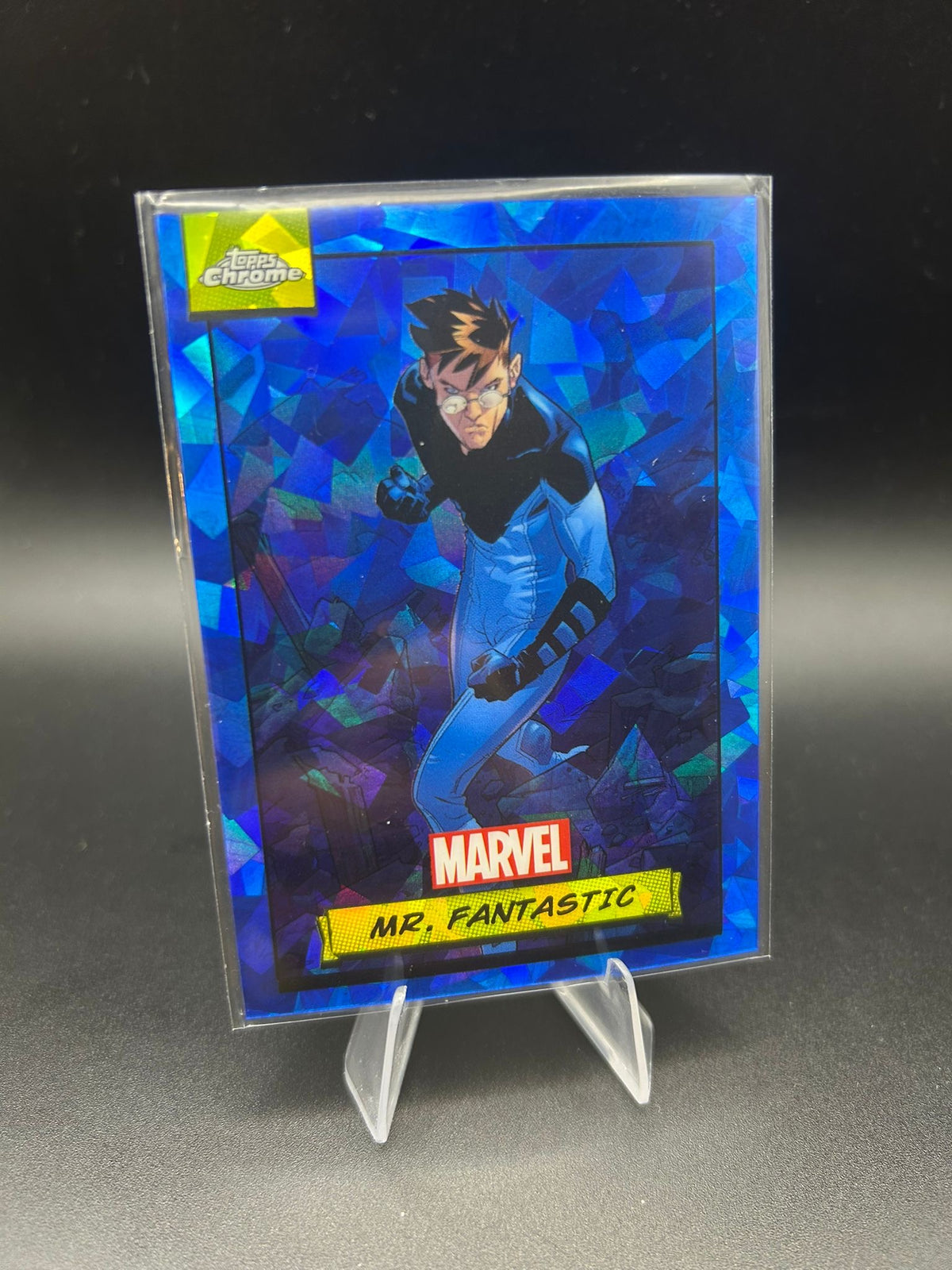 2024 Topps Chrome Marvel Mr Fantastic Sapphire Base