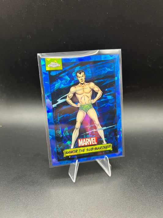 2024 Topps Chrome Marvel Namor The Sub-Mariner Sapphire Base
