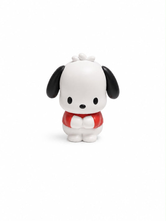 Red Lonesome Pochacco Japanese Sanrio Mini Figure