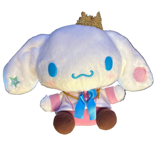 Cinnamoroll Prince Pink/Pink Shell Small Japanese Sanrio Plush