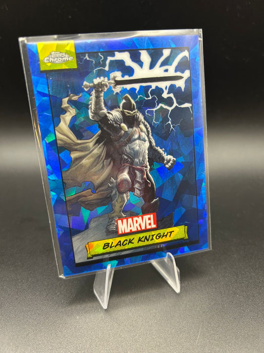 2024 Topps Chrome Marvel Black Knight Sapphire Base