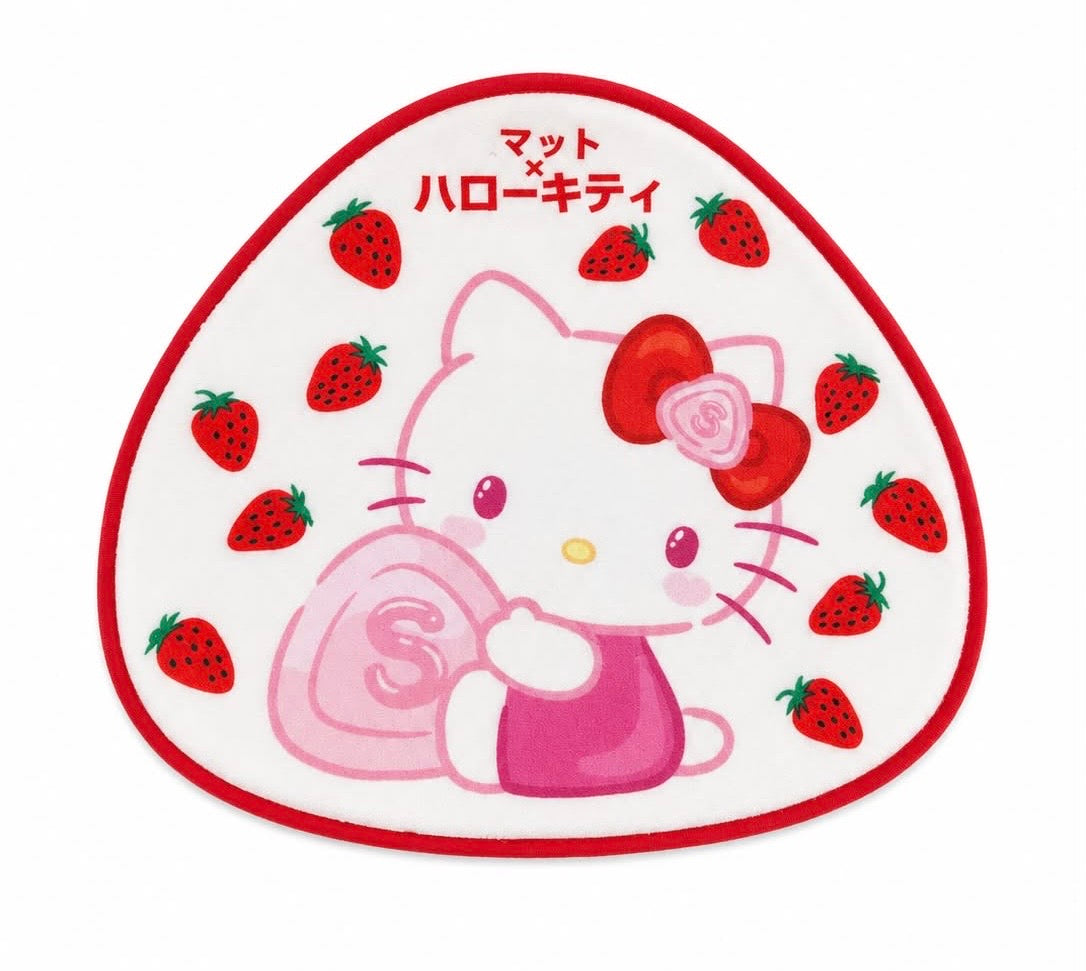 Hello Kitty Strawberry Anti-Slip Japanese Sanrio Floor Mat