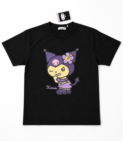 Kuromi Black Size M (14) Japanese Sanrio T-Shirt