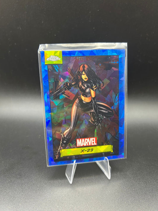 2024 Topps Chrome Marvel X-23 Sapphire Base