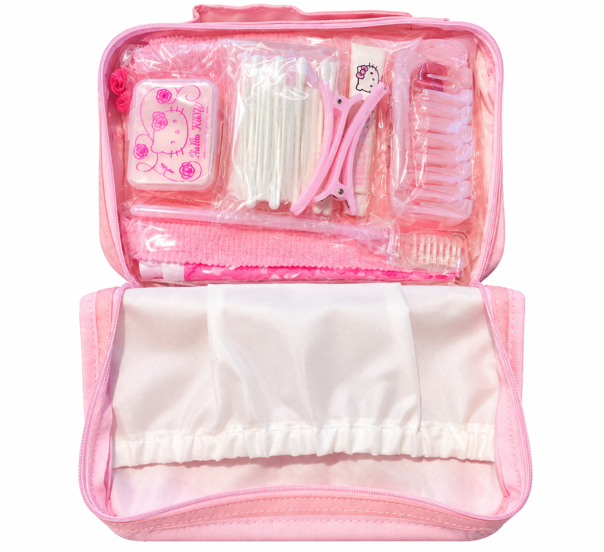 Vintage 2001 Hello Kitty Japanese Sanrio Travel Toiletries Kit