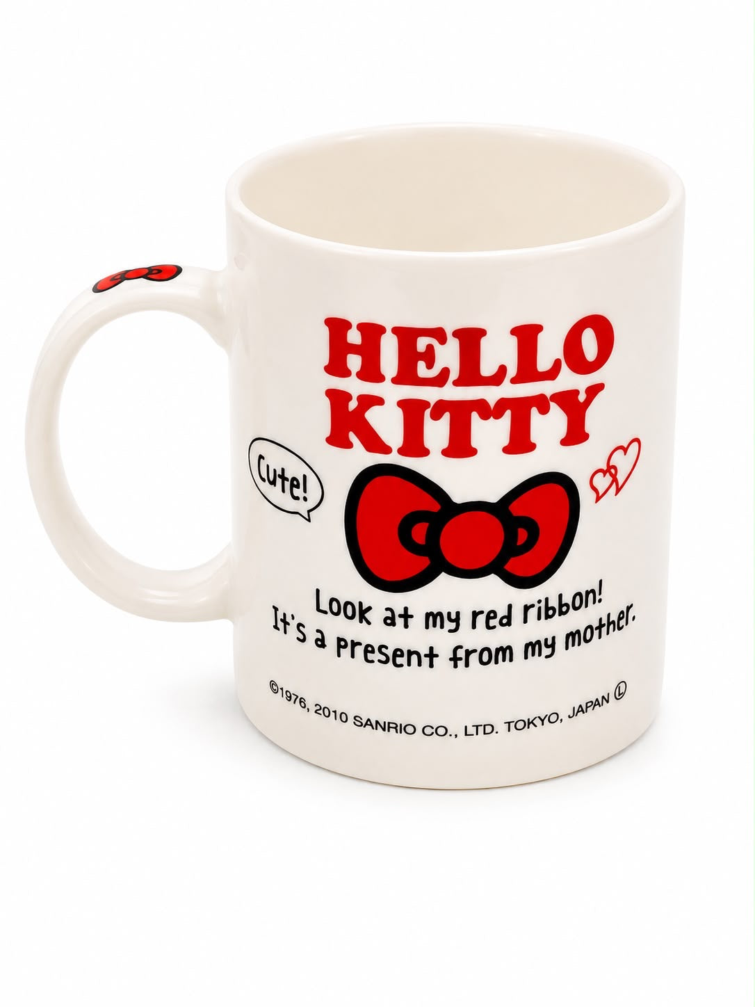 Hello Kitty 2010 Japanese Sanrio Ceramic Mug