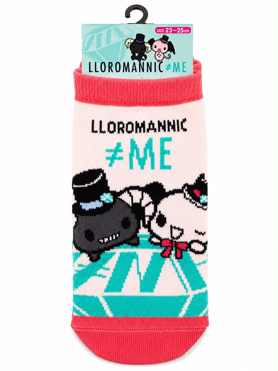 Lloromannic Pink 23-25cm Japanese Sanrio Socks