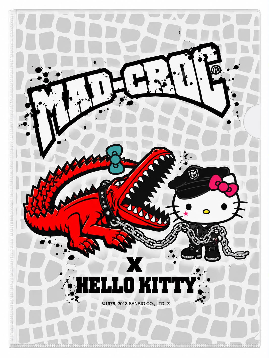 Hello Kitty x Mad Croc Portrait Japanese Sanrio A4 Document Wallet