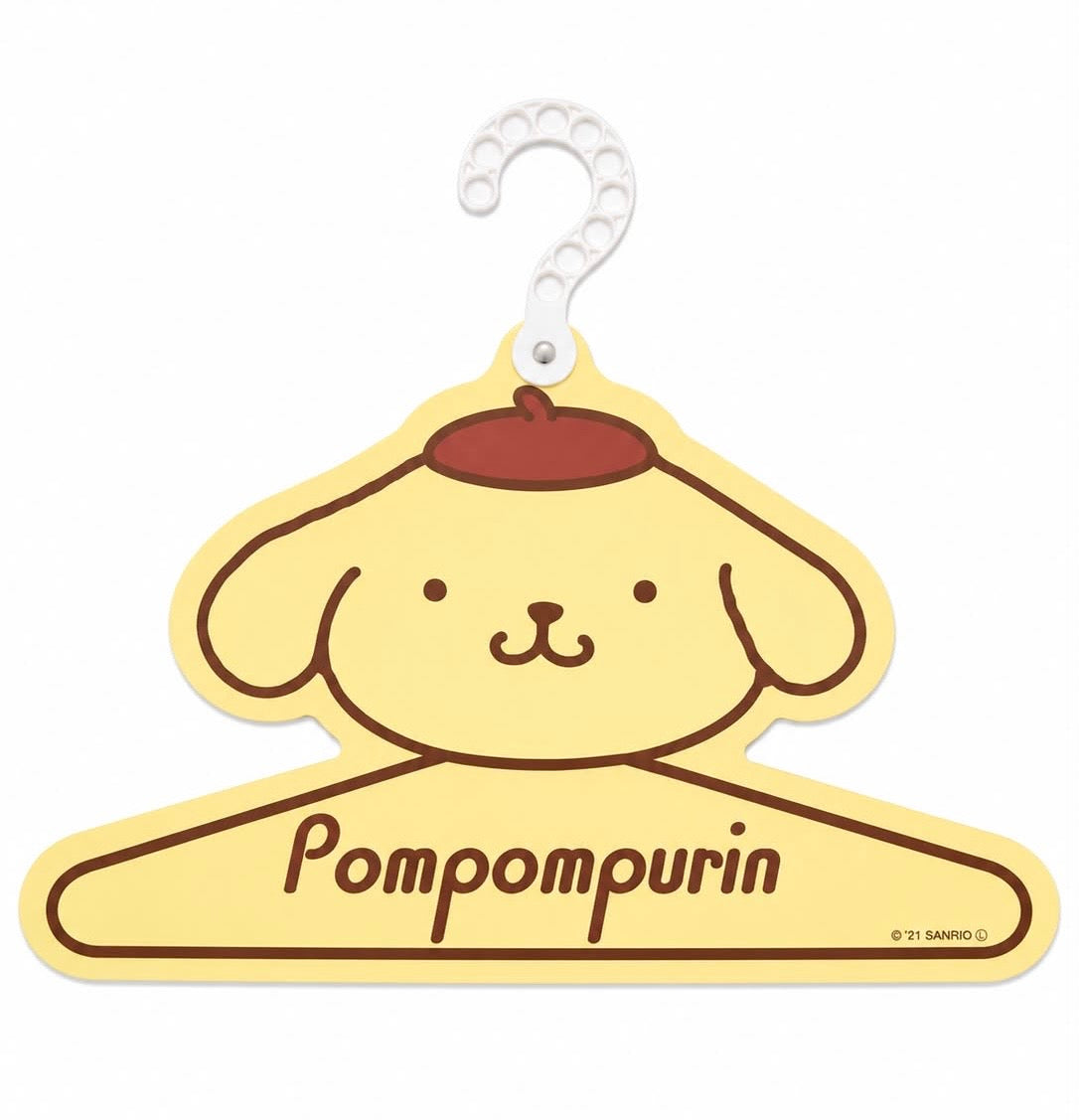 PomPomPurin Large Card Japanese Sanrio Coat Hanger