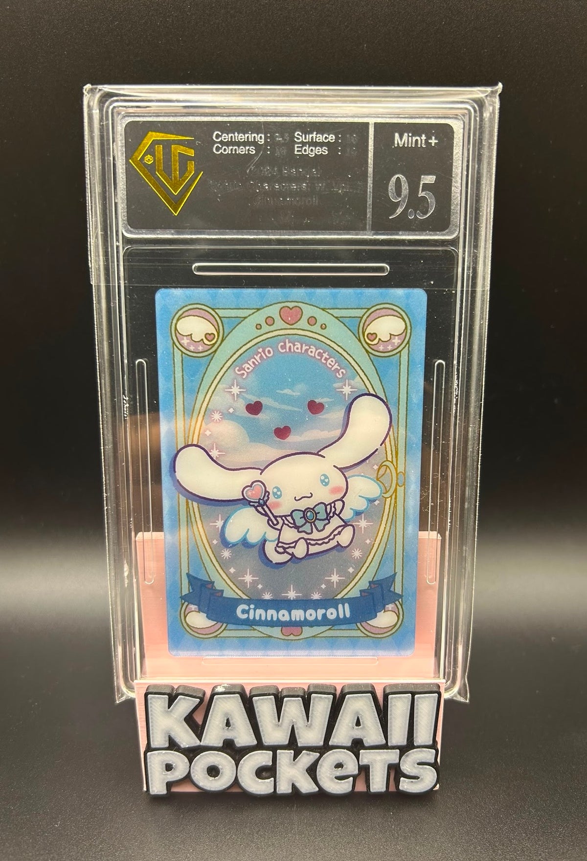2024 Bandai Cinnamoroll Vol.7 | No.17 Japanese Sanrio Wafer Card UGC Graded 9.5 Mint+ Slab