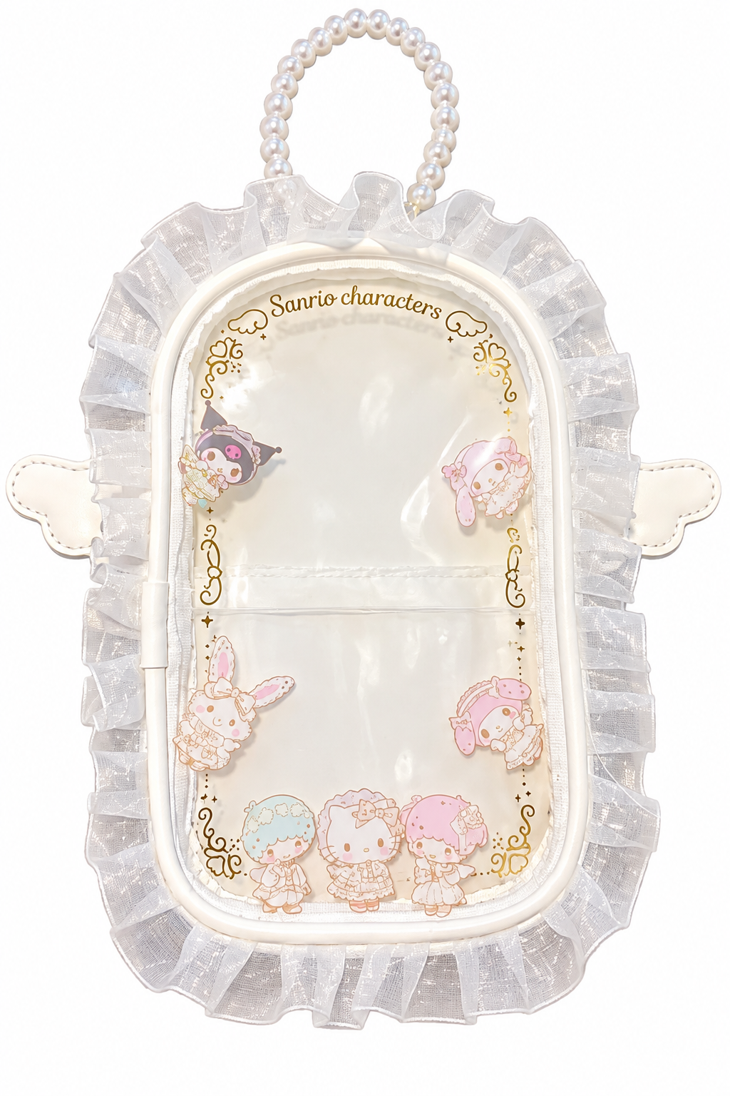 Angel Characters Japanese Sanrio PVC Display Keychain