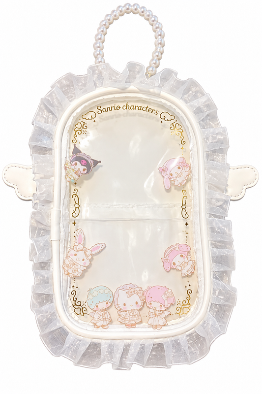 Angel Characters Japanese Sanrio PVC Display Keychain