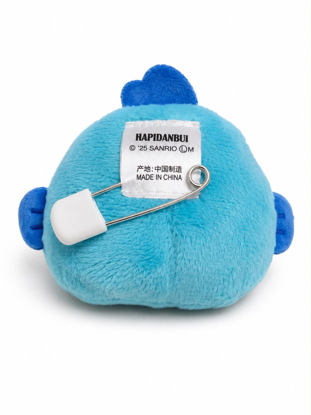 Hangyodon Face Japanese Sanrio Plush Badge