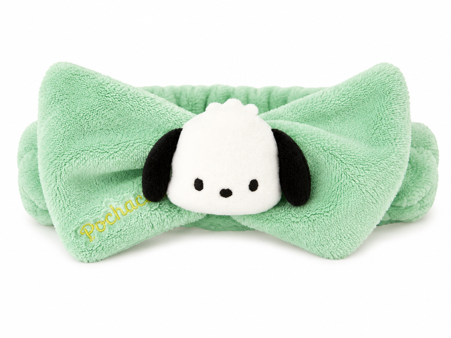 Pochacco Mint Green Elasticated Japanese Sanrio Spa Headband