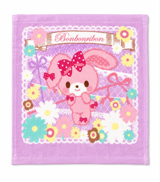 BonBonRibbon 33cm Square Flannel Japanese Sanrio Face Cloth