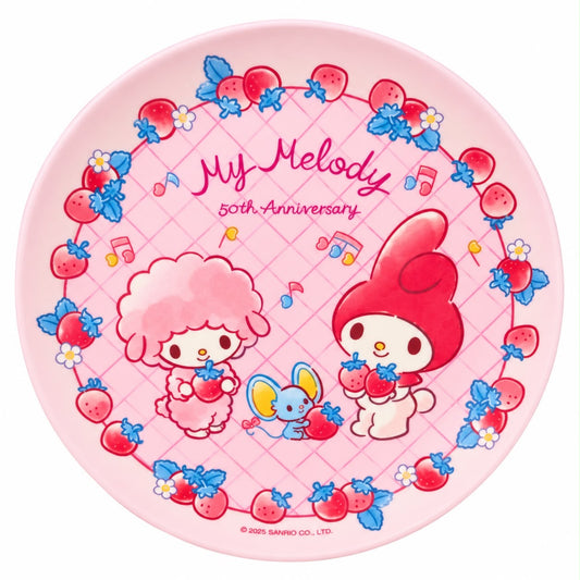 My Sweet Piano x My Melody Melamine Japanese Sanrio Tea Plate