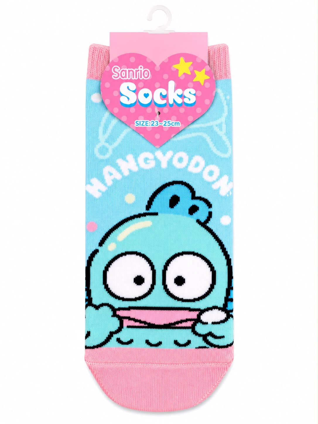 Hangyodon Pink Derpy Lad 23-25cm Sanrio Socks