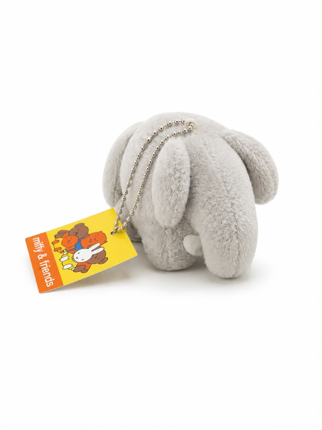 Miffy Grey Elephant Japanese Plush Keychain