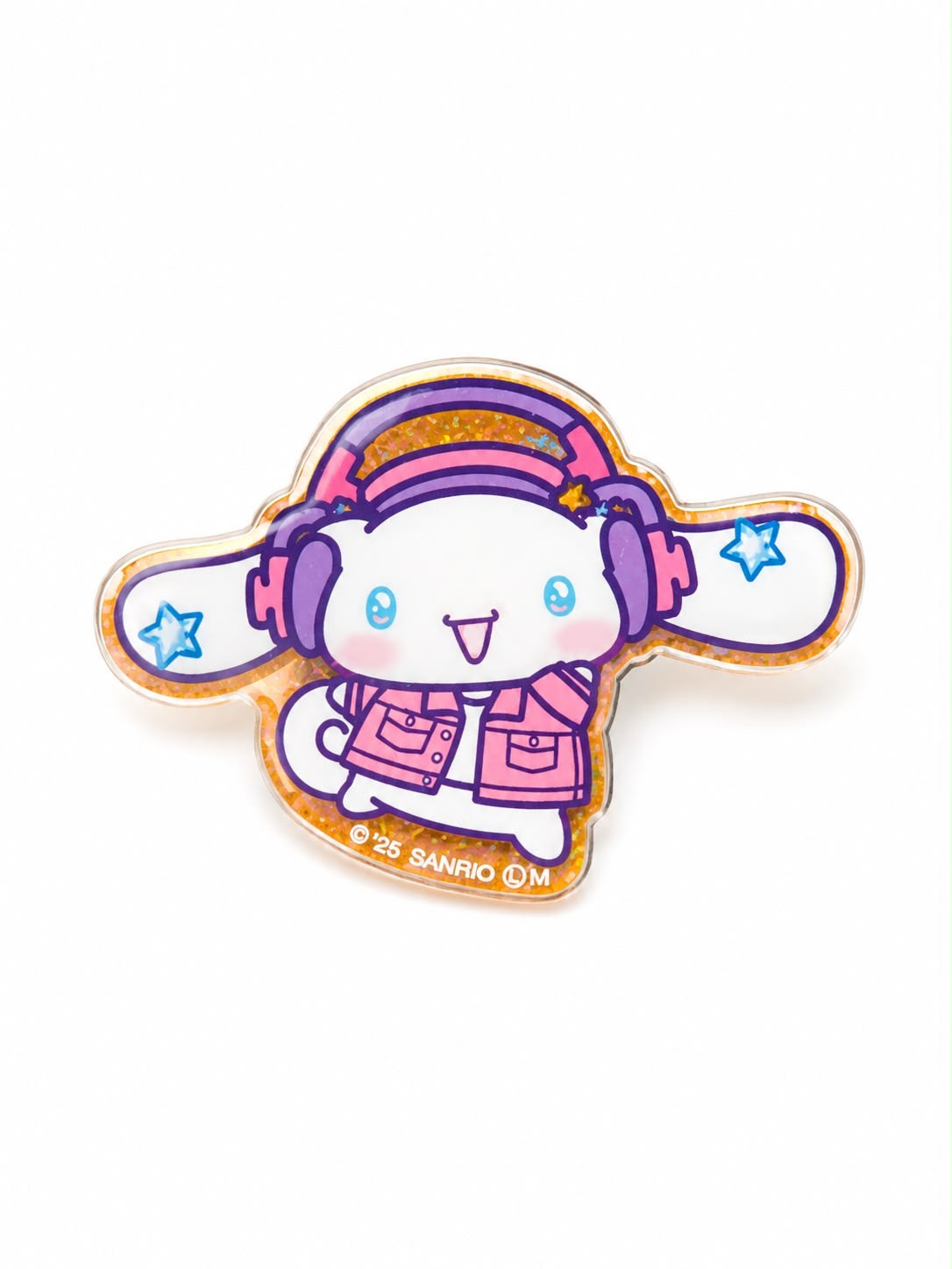 Cinnamoroll Holo Schoolgirl Acrylic Japanese Sanrio Badge