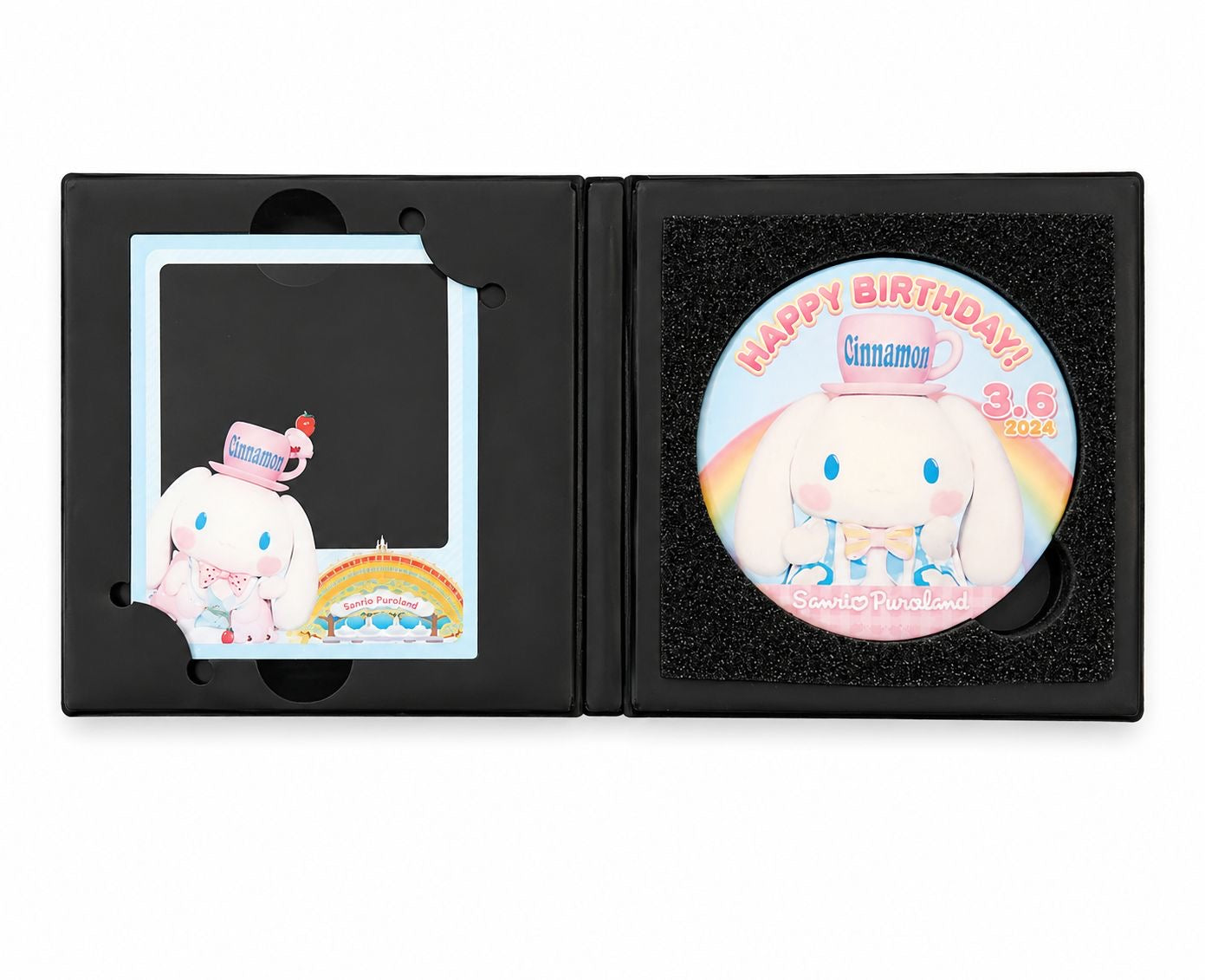 Cinnamoroll Puroland Badge & Card Case Japanese Sanrio