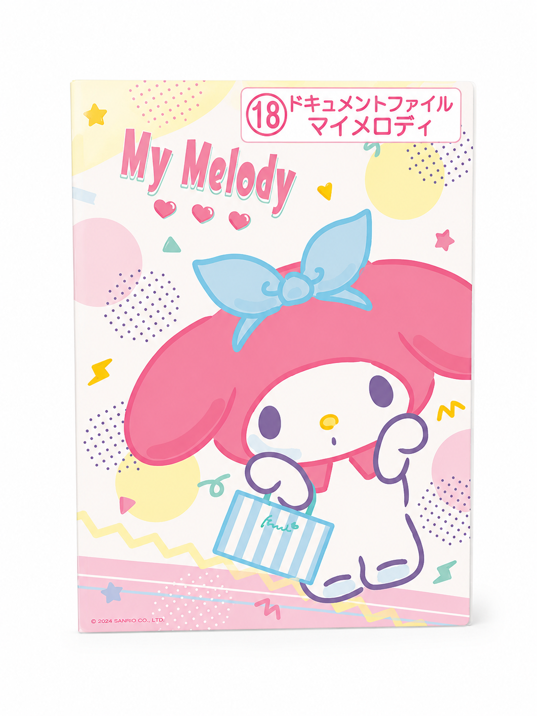 Melody A4 Document File Organiser Japanese Sanrio