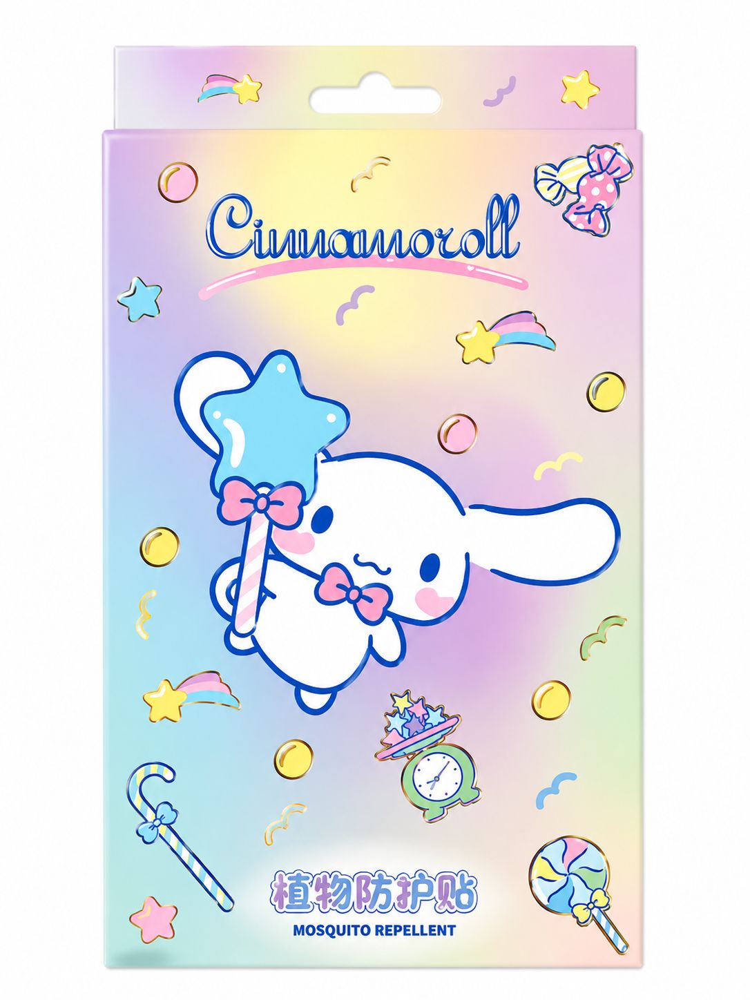 Sanrio Insect Repellent Fabric 36pc Stickers