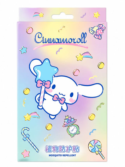 Sanrio Insect Repellent Fabric 36pc Stickers