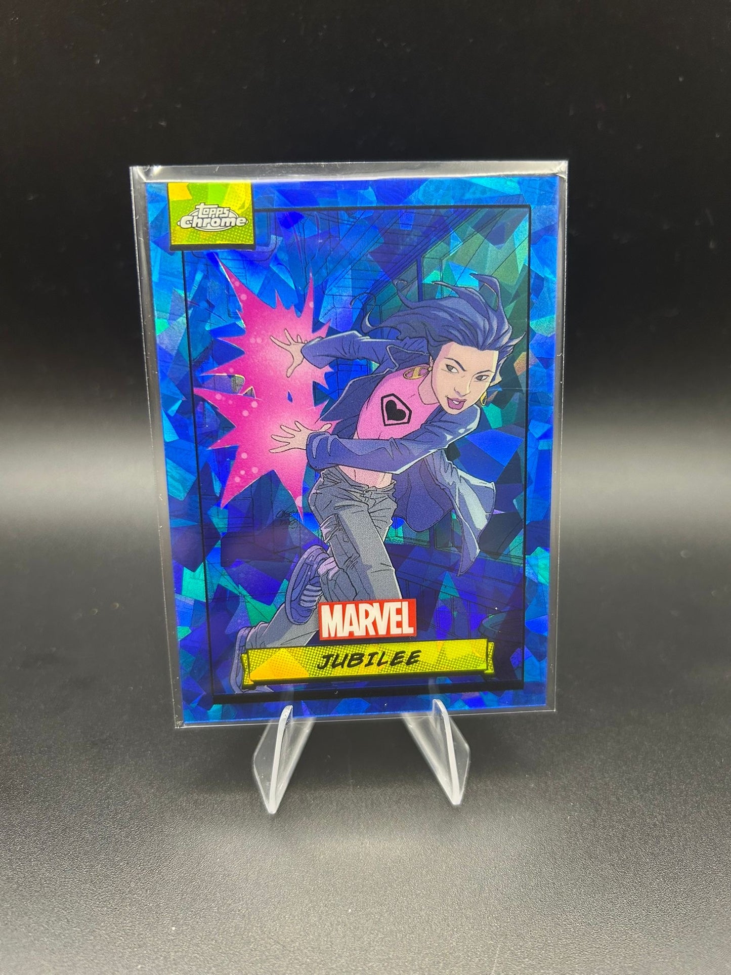 2024 Topps Chrome Marvel Jubilee Sapphire Base