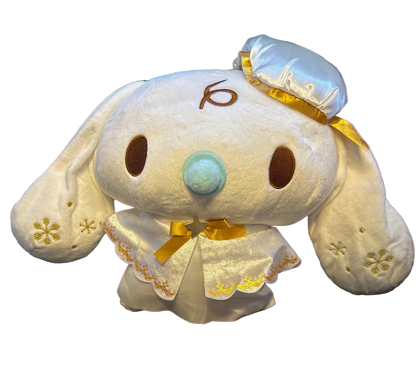 Cinnamoroll Milk Golden Angel Medium Japanese Sanrio Plush