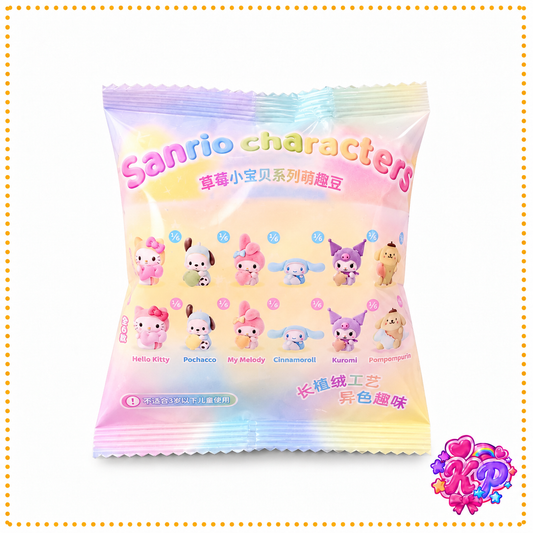Moetch Sanrio Rainbow Fuzzy Friends Blind Bag