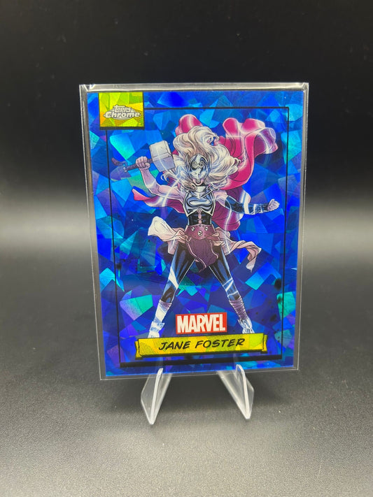 2024 Topps Chrome Marvel Jane Foster Sapphire Base