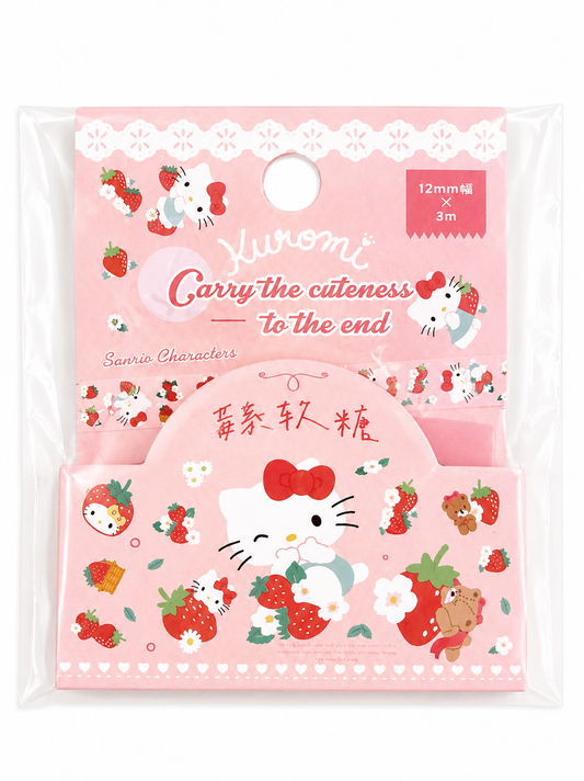 Hello Kitty 3m Mini Sanrio Washi Tape Roll