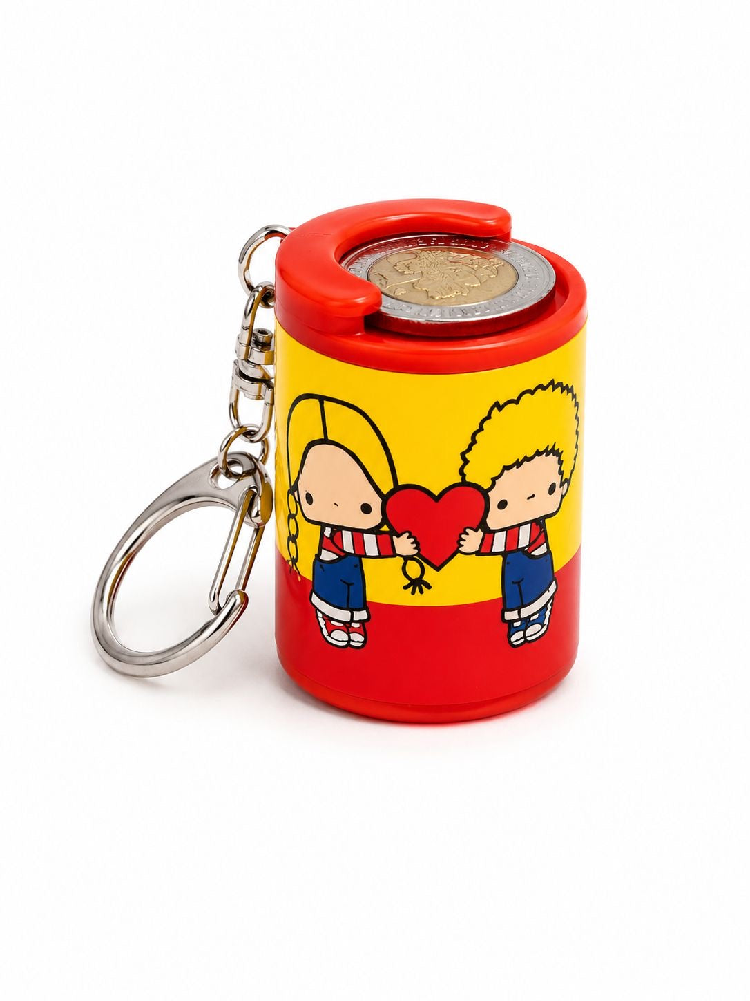 Patty & Jimmy Coin Dispenser Storage Japanese Sanrio Keychain