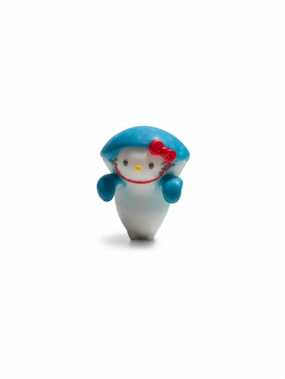 Hello Kitty Blue Whale Japanese Sanrio Mini Figure