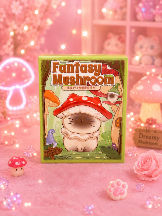 Fantasy Cat Mushroom Blind Box