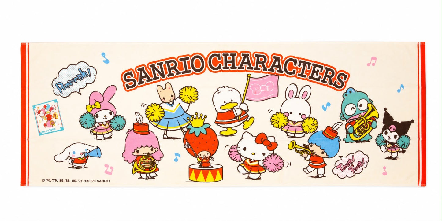 Sanrio Cheerleader Long Hand Towel/Counter Mat Japanese Sanrio
